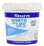 Selleys White for Life RTU Tile Grout 410g ,1.4kg (available in: 2 sizes) - priced per unit Minimum order 6 units for 410g, 4 units for 1.4kg )