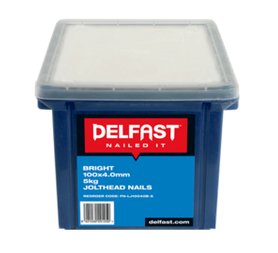 Delfast  Bright Jolthead Loose Nails - 15kg