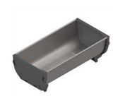 BLUM ORGA-LINE Square Cutlery Single Tray Only M heightt 98.50mm x length 88mm,176mm,264mm,352mm( 4 sizes ), width 88mm - 1/4 square ,1/2 small,3/4 medium,1karge.. stainless steel ZSI.010SI
