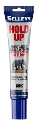 Selleys Hold Up Adhesive White 130g,290ml  (available in: 2 sizes) - priced per unit Minimum order 15 units for 130g,,12 units 290ml  )