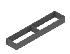 BLUM AMBIA-LINE Narrow Draw Frame Width 100mm Length 450 ,500 & 550mm( length 3 option) x Height M 106mm Steel design for NL