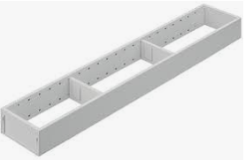BLUM AMBIA-LINE Narrow Draw Frame Width 100mm Length 450 ,500 & 550mm( length 3 option) x Height M 106mm Steel design for NL
