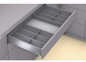 BLUM AMBIA-LINE Narrow Draw Frame Width 100mm Length 450 ,500 & 550mm( length 3 option) x Height M 106mm Steel design for NL