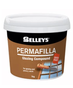 Selleys Permafilla Glazing Compound 1kg - priced per unit Minimum order 6 units