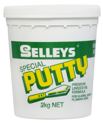 Selleys Special Putty 450g ,2 kg (available in: 2 sizes) - priced per unit Minimum order 12 units for 450g,,4 units for 2kg )