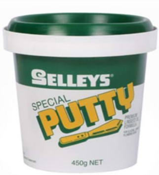 Selleys Special Putty 450g ,2 kg (available in: 2 sizes) - priced per unit Minimum order 12 units for 450g,,4 units for 2kg )