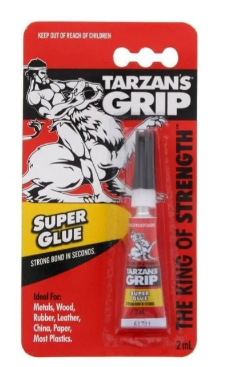 Selleys Tarzan's Grip Super Glue 2ml - priced per unit Minimum order 12 units